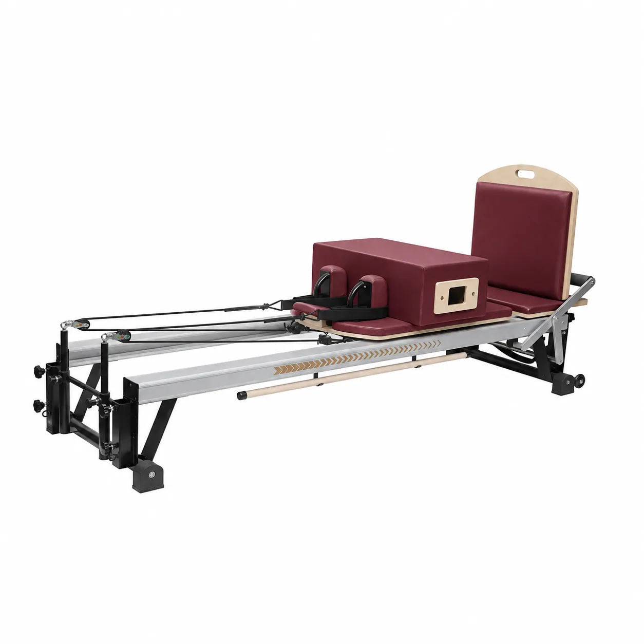 Claret Pilates Reformer Upholstery
