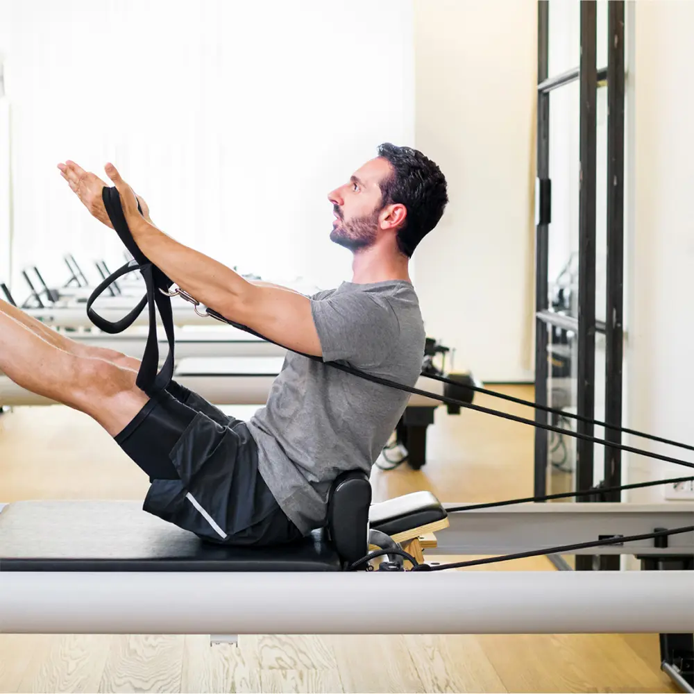 Silent Pilates Reformer Foot Strap-2 Silent Pilates Reformer Foot Strap-2