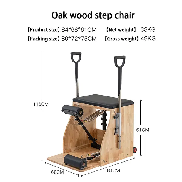 Oak Wood Wuda Chair Parameter