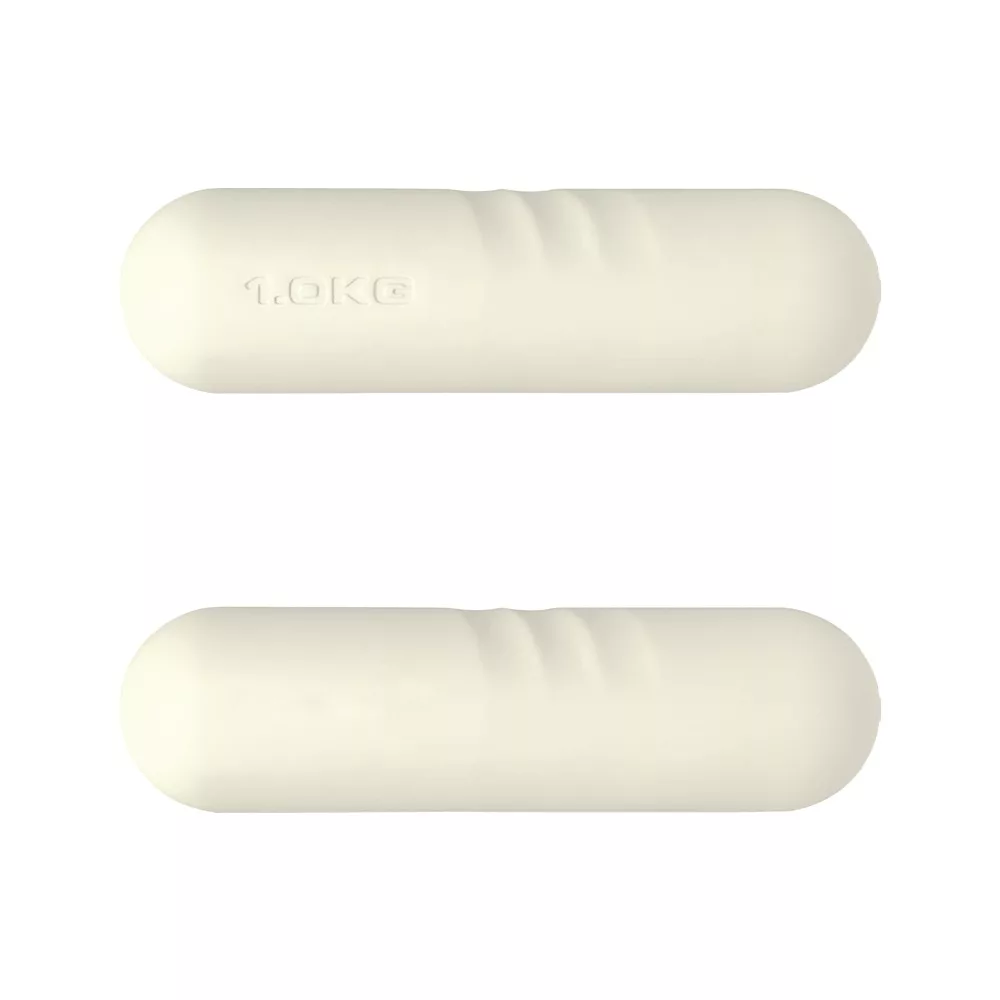Beige 1.0kg Handprint Dumbbell Bar Beige 1.0kg Handprint Dumbbell Bar