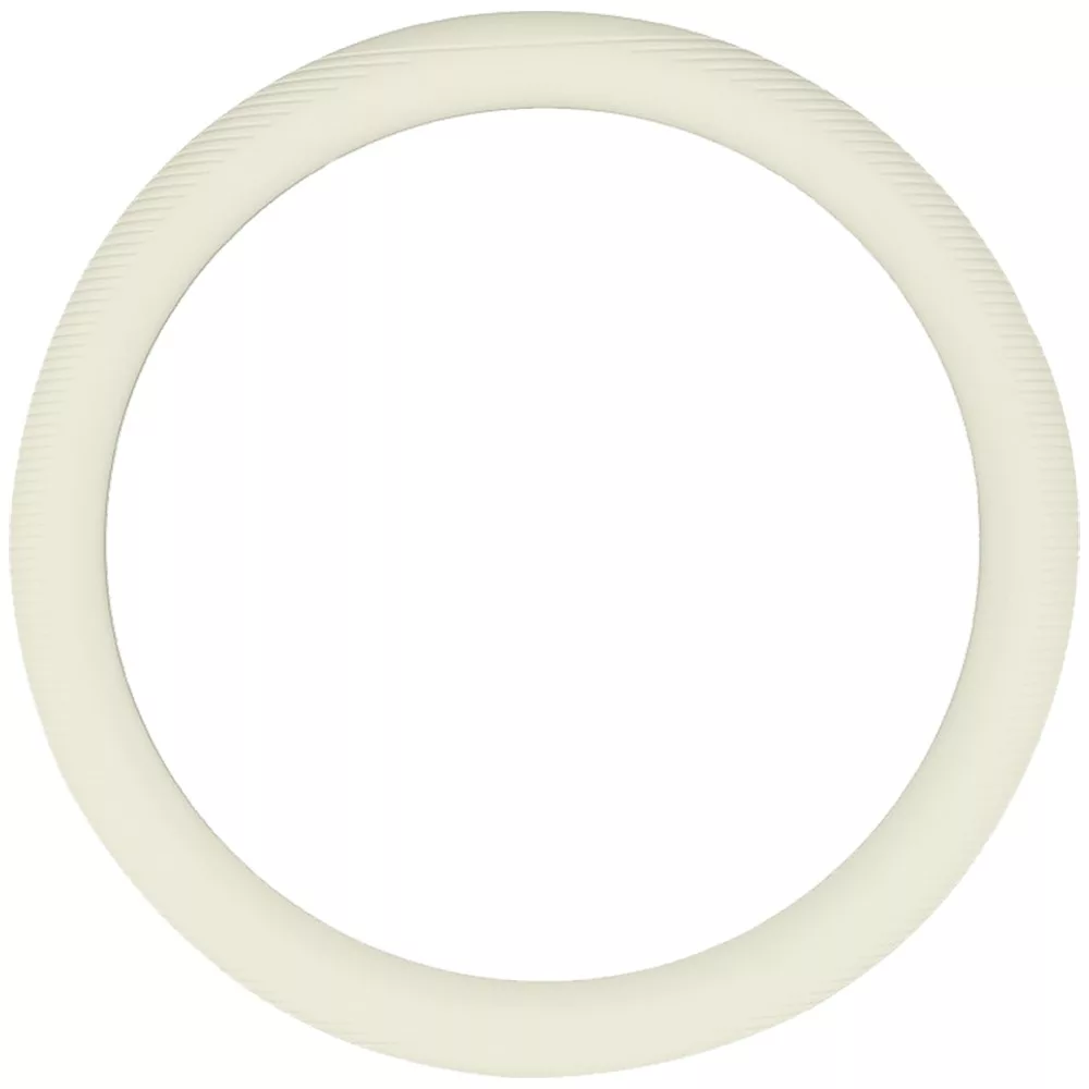 Beige 15lb Striped dumbbell ring Beige 15lb Striped dumbbell ring