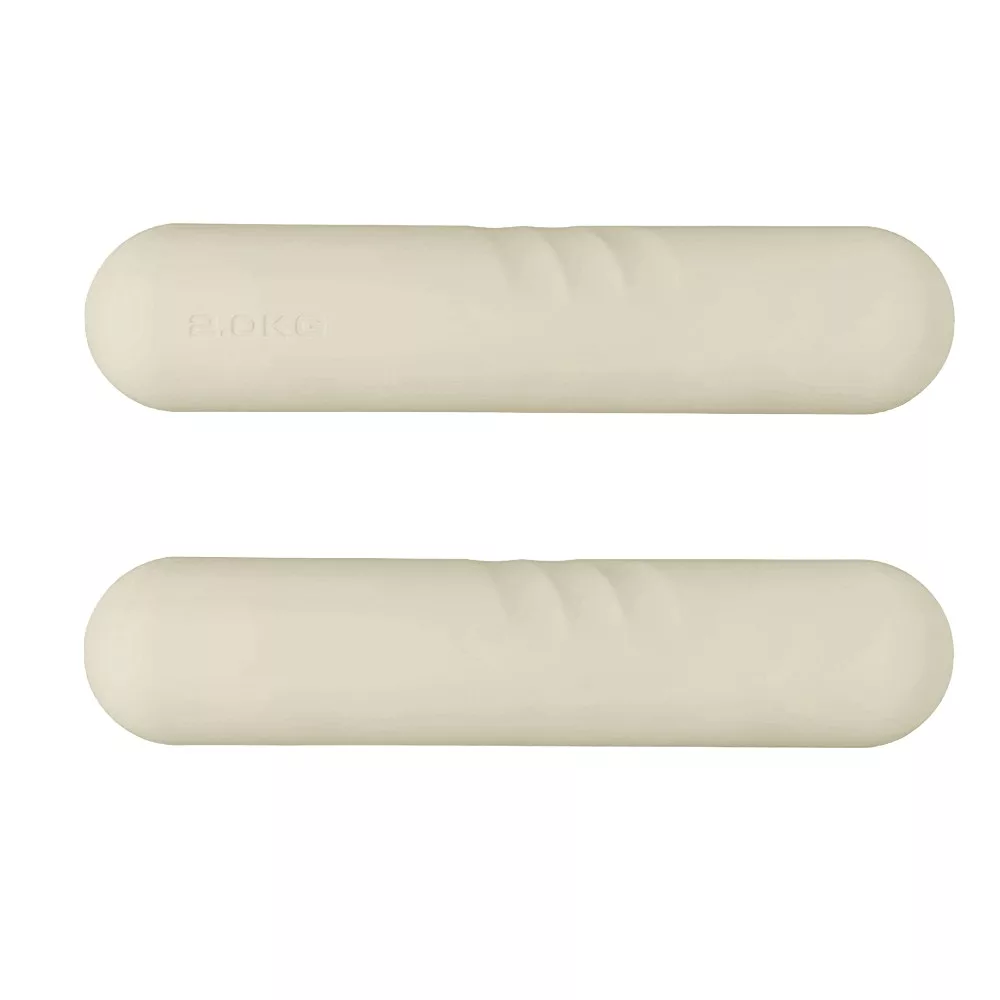 Beige 2.0kg Dumbbell Bar Beige 2.0kg Dumbbell Bar