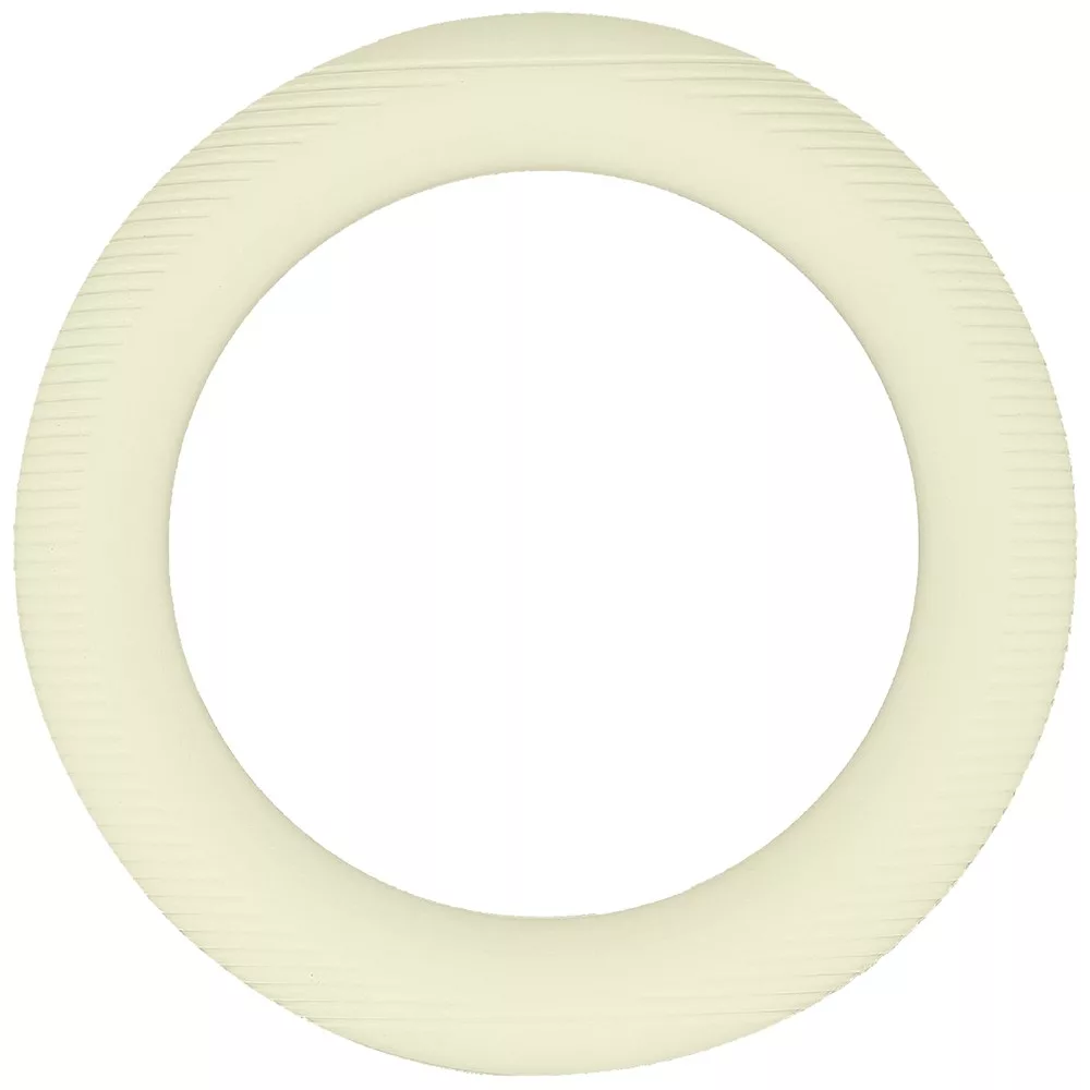 Beige 8lb Striped dumbbell ring Beige 8lb Striped dumbbell ring