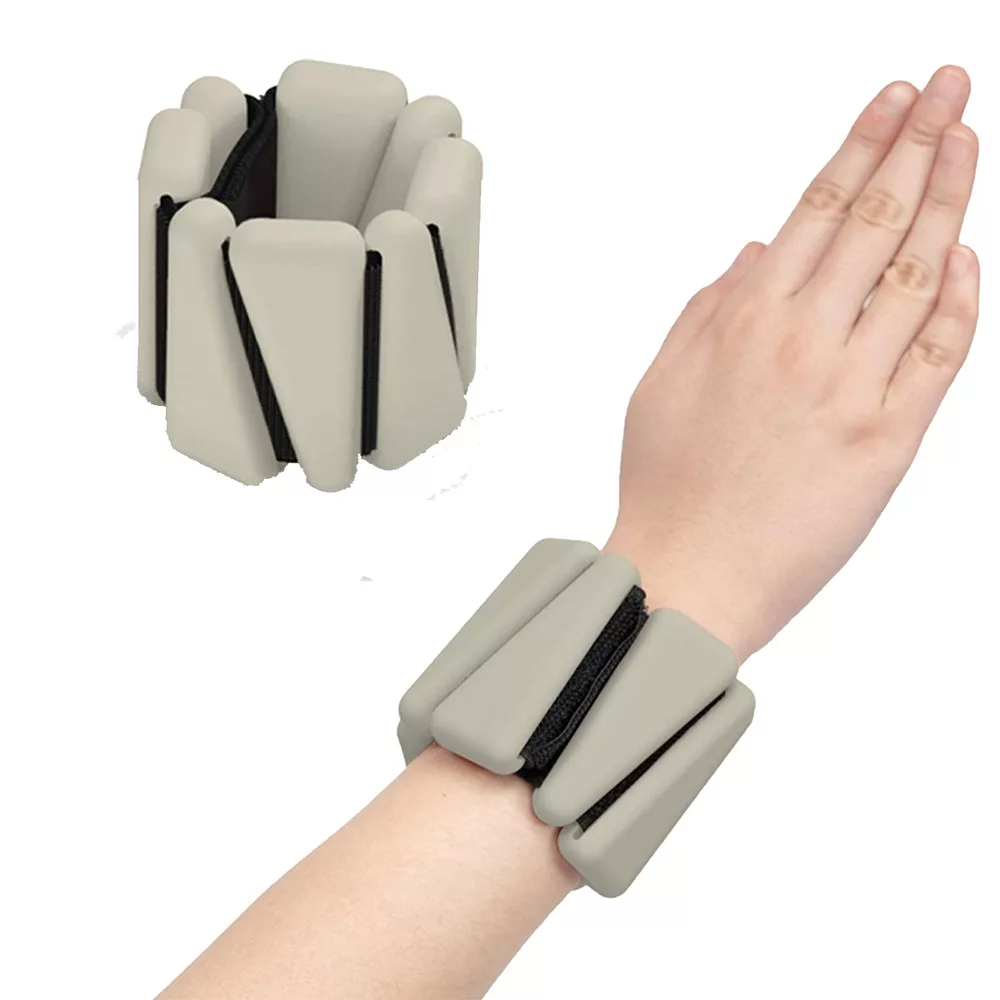 Beige Triangle Ankle Wrist Weights Beige Triangle Ankle Wrist Weights