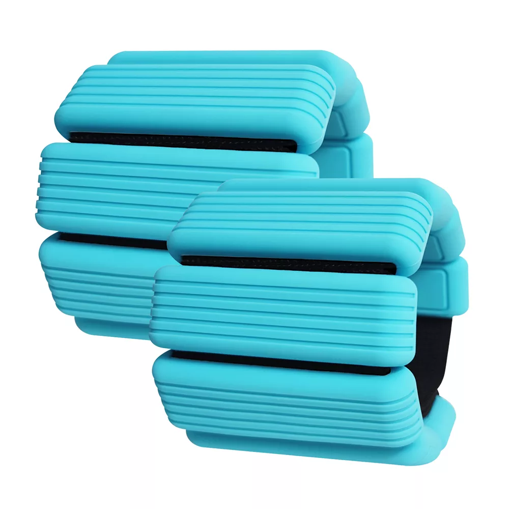 Blue Square Stripe Ankle Wrist Weights Blue Square Stripe Ankle Wrist Weights