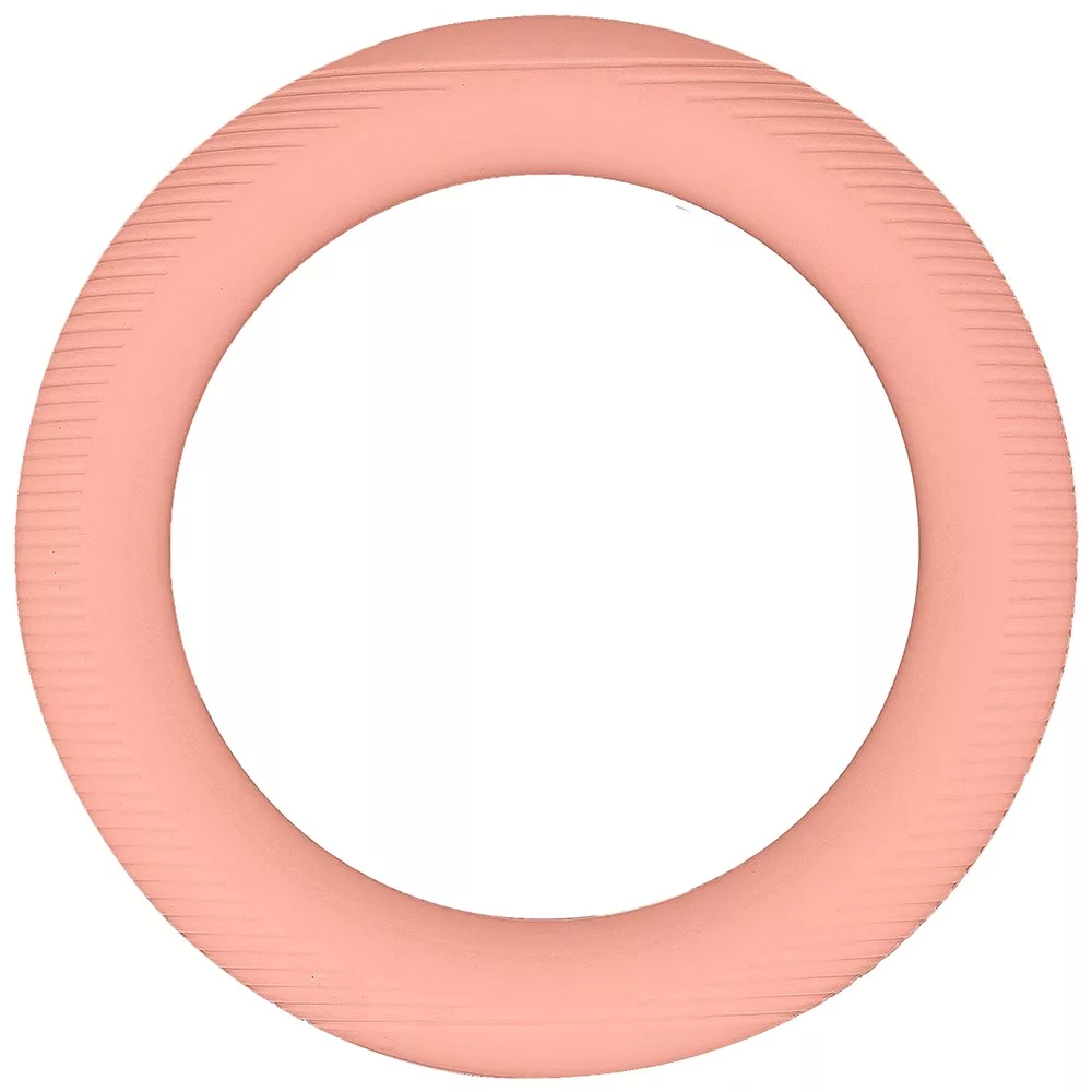 Flesh Pink 8lb Striped dumbbell ring Flesh Pink 8lb Striped dumbbell ring