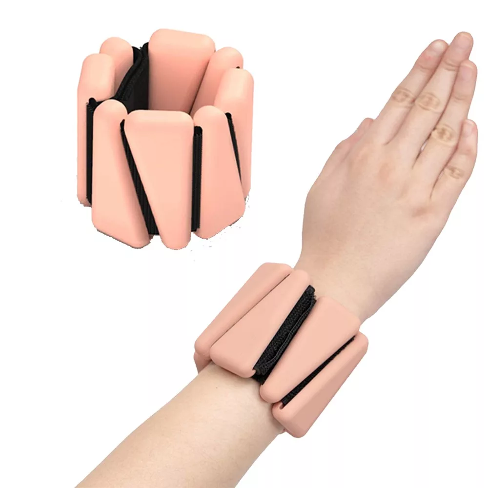 Flesh Pink Triangle Ankle Wrist Weights Flesh Pink Triangle Ankle Wrist Weights