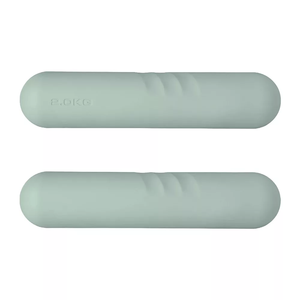 Grey-Green 2.0kg Handprint Dumbbell Bar Grey-Green 2.0kg Handprint Dumbbell Bar