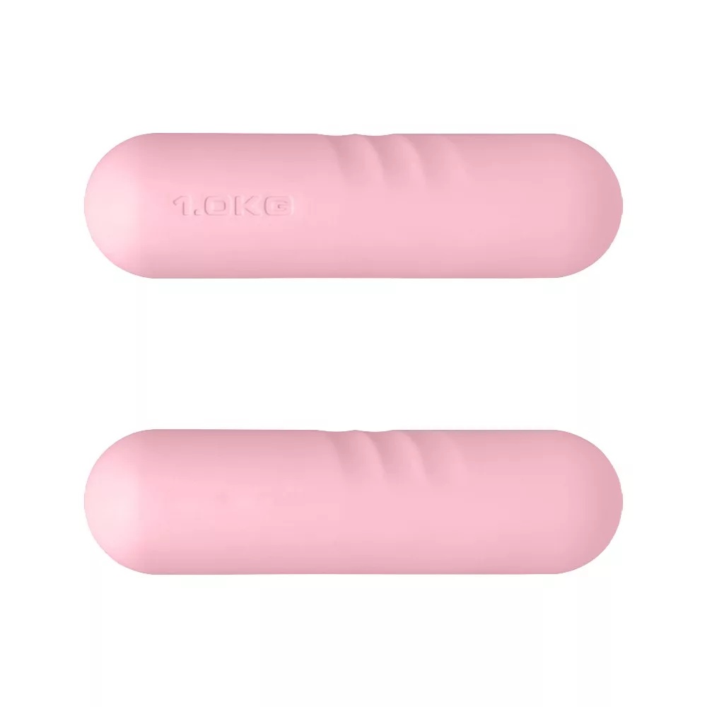 Pink 1.0kg Handprint Dumbbell Bar Pink 1.0kg Handprint Dumbbell Bar