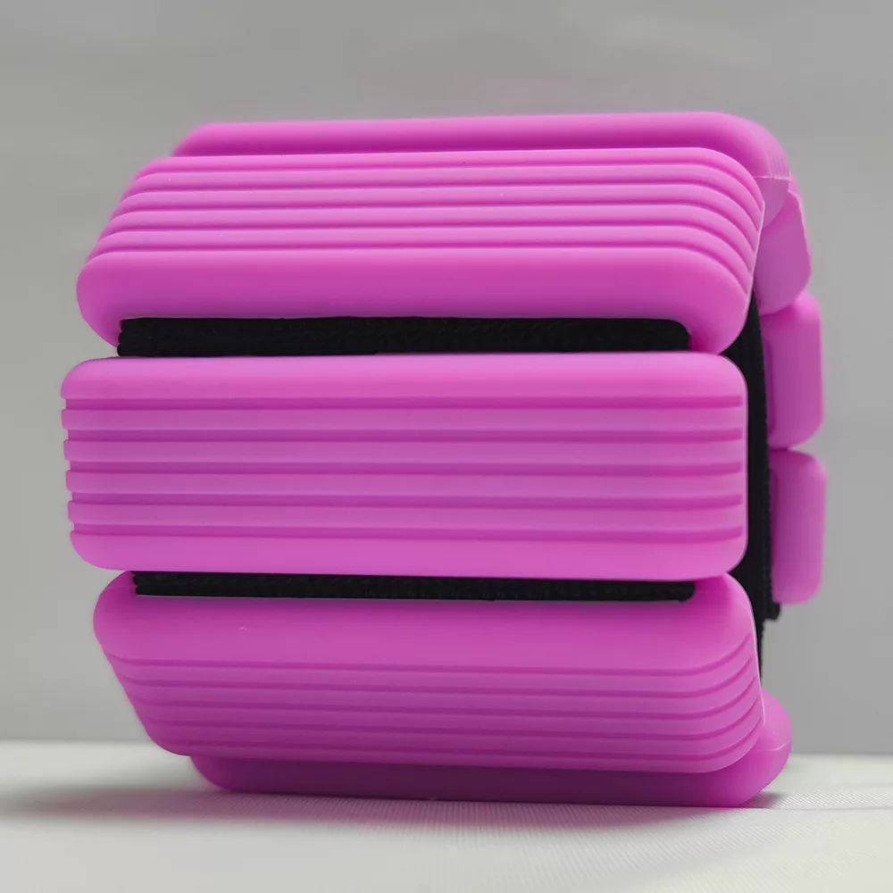 Purple Square Stripe Ankle Wrist Weights Purple Square Stripe Ankle Wrist Weights