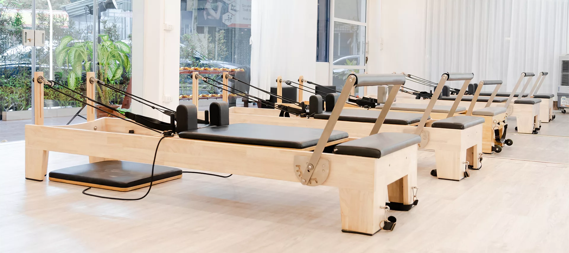 Pilates Reformer Background