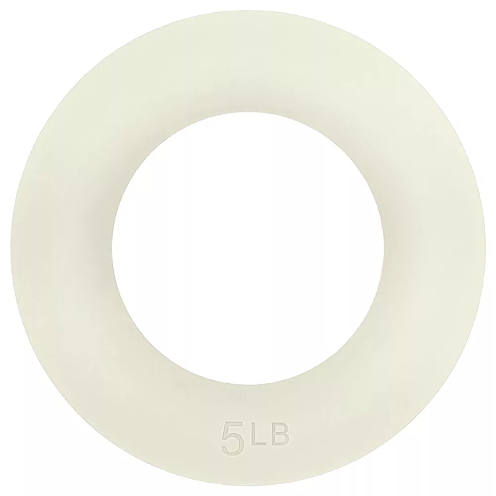 5 Pound Bej Silikon Ağırlık Halkası