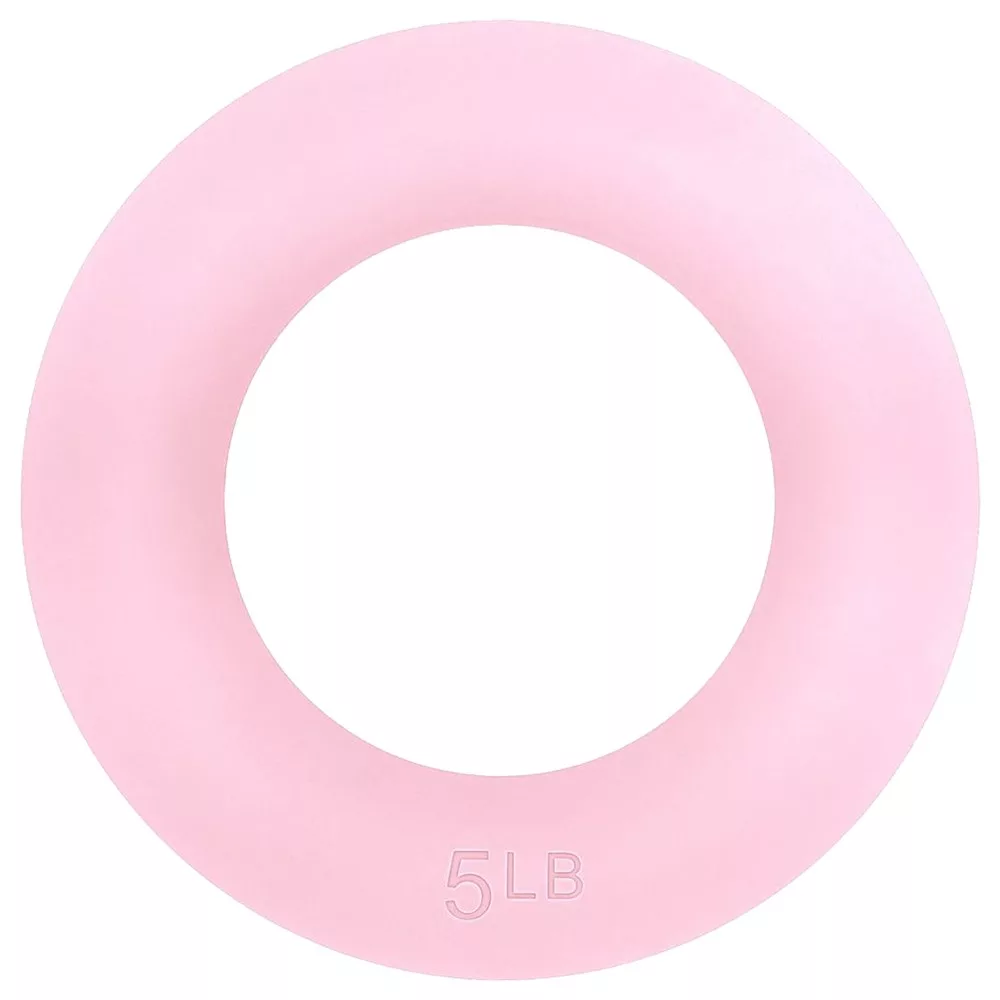 5 Pound Pembe Silikon Ağırlık Halkası
