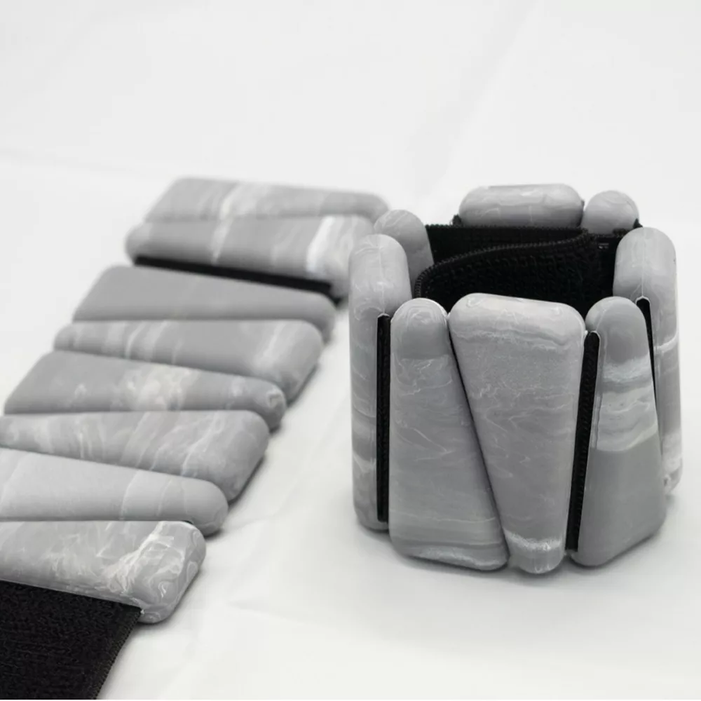 Dark Marble Triangle Ankle Wrist Weights-1 Dark Marble Triangle Ankle Wrist Weights-1