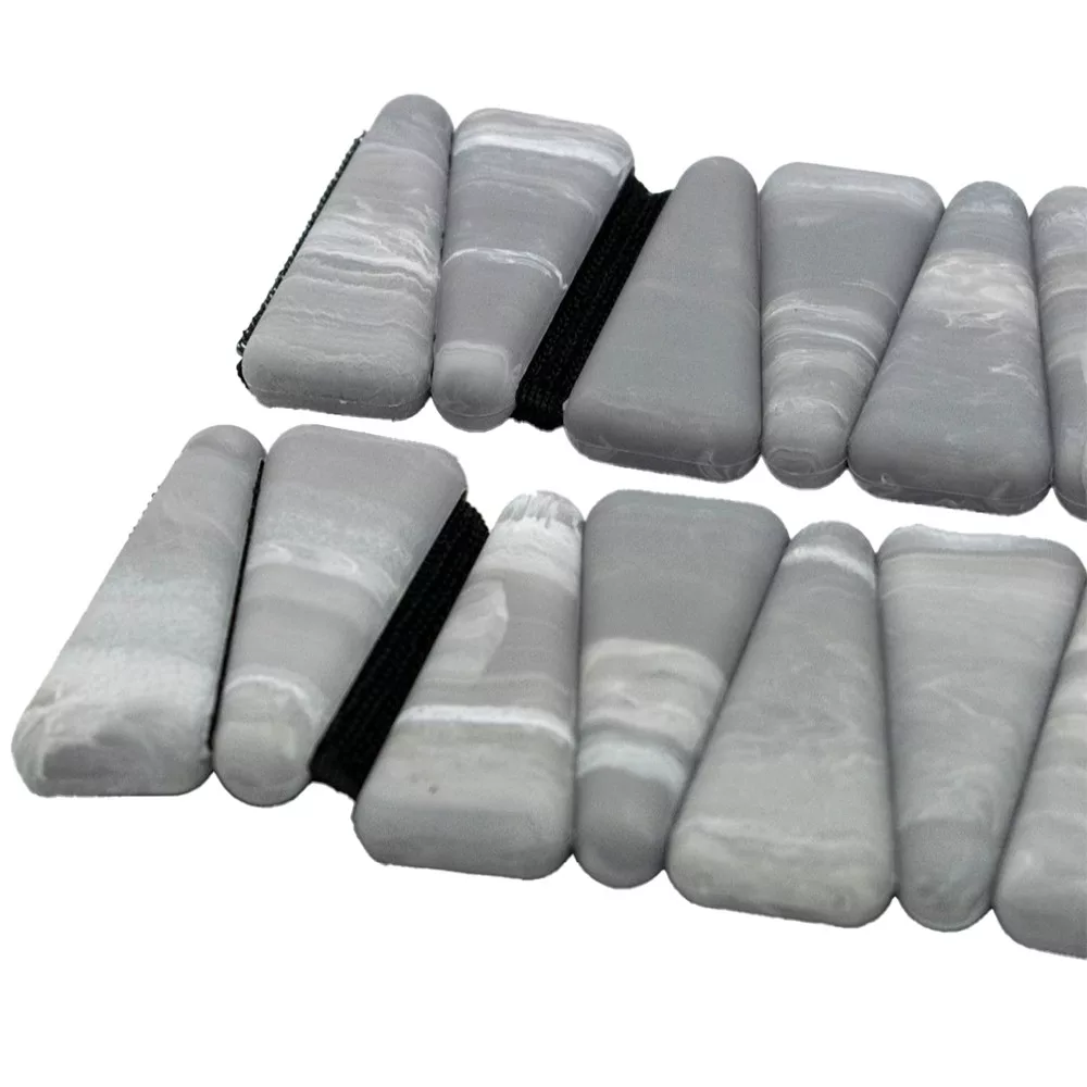 Dark Marble Triangle Ankle Wrist Weights Dark Marble Triangle Ankle Wrist Weights