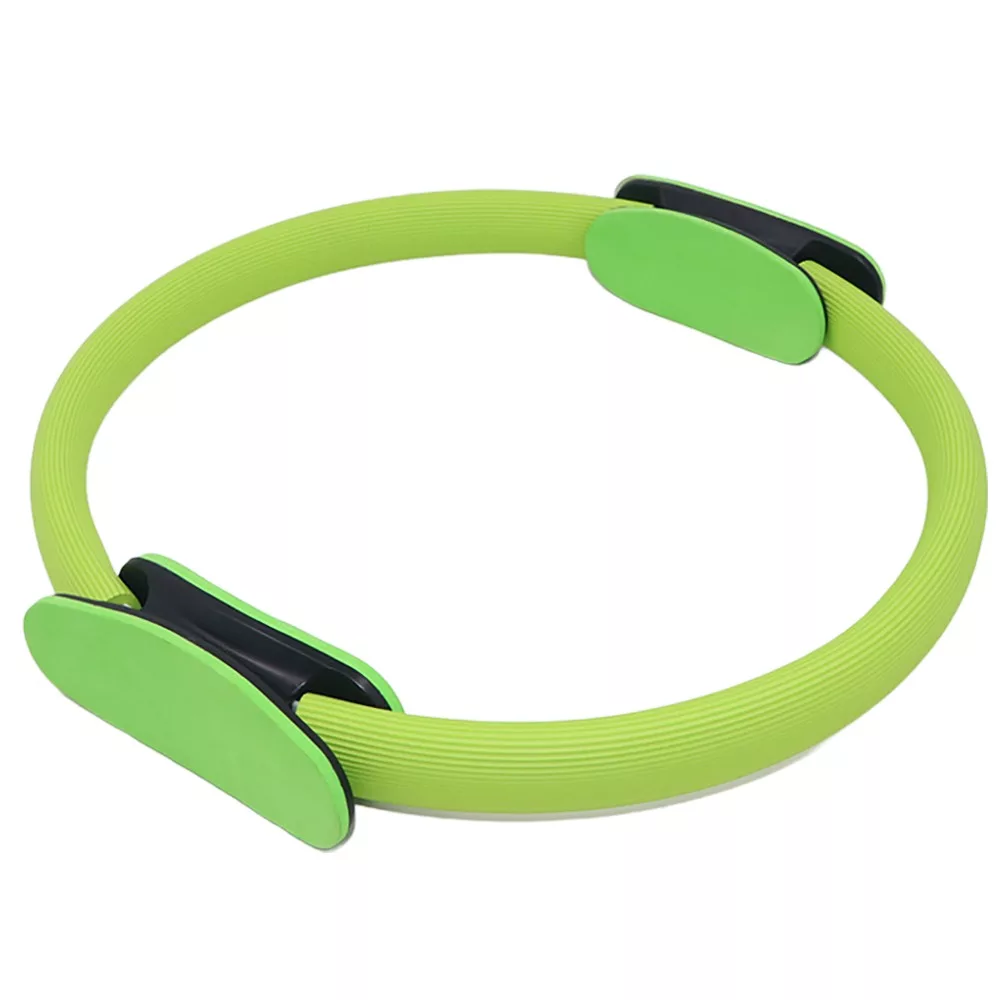 Green pilates circle
