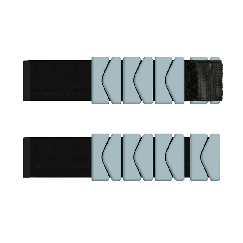 Grey- Green K-Shaped Ankle and Wrist Weights Grey- Green K-Shaped Ankle and Wrist Weights