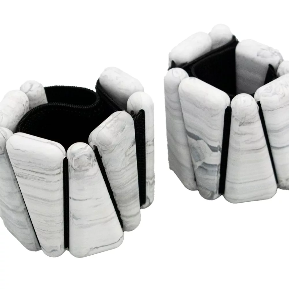 Light Marble Triangle Ankle Wrist Weights-3 Light Marble Triangle Ankle Wrist Weights-3