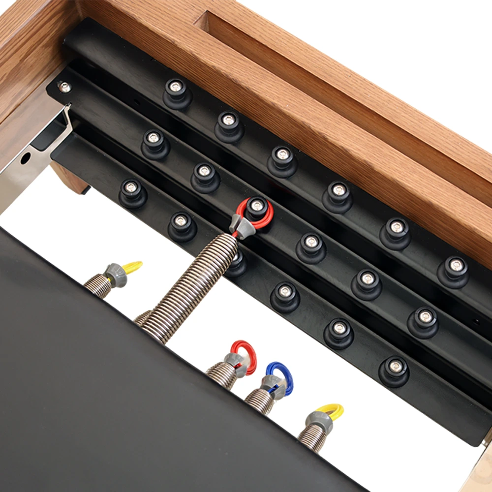Walnut Wood Pilates Reformer Spring Walnut Wood Pilates Reformer Spring