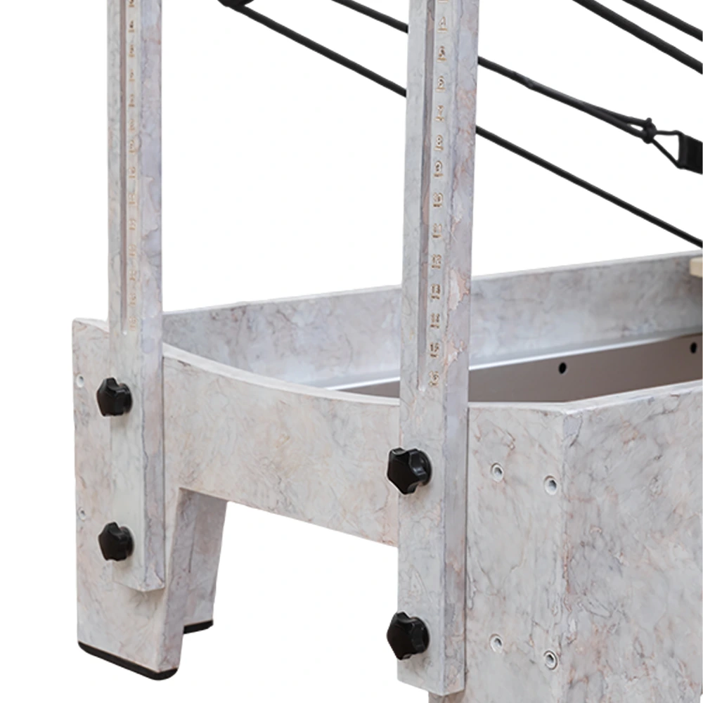 Marble pattern Pilates Reformer riser Marble pattern Pilates Reformer riser
